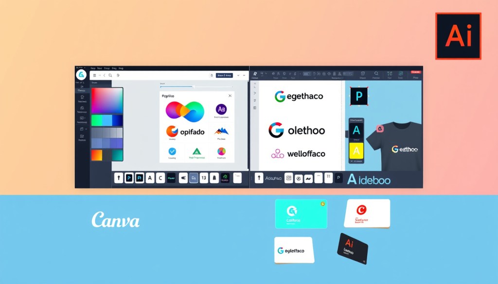 Creating a Logo with Canva vs.&nbsp;Adobe
