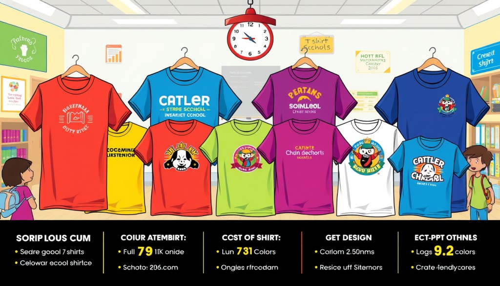 Custom Shirts for Schools: Pricing&nbsp;Overview