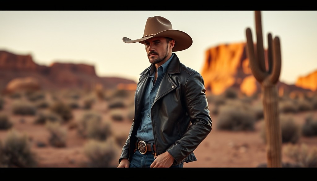 Minimalist Cowboy Look That Makes a&nbsp;Statement