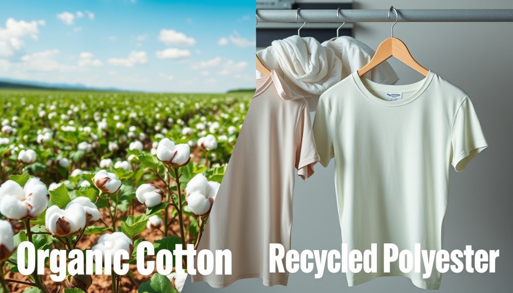 Organic Cotton vs. Recycled&nbsp;Polyester