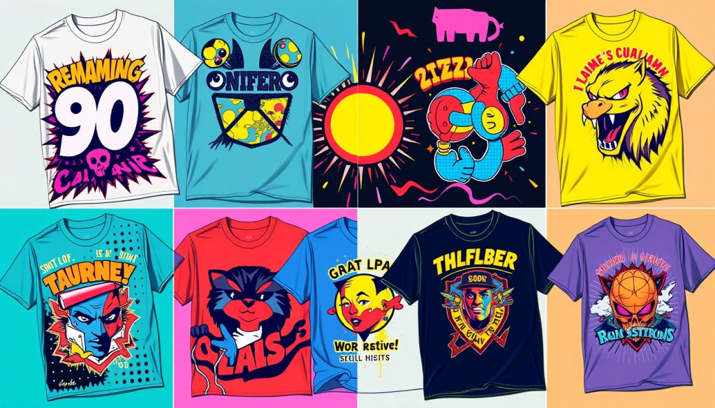 The Most Iconic 90s Shirt Graphics&nbsp;Reimagined