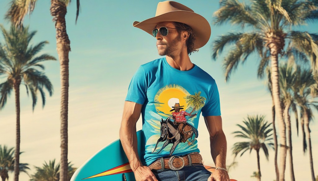 Ride the Waves in Style: The Ultimate Guide to Beach Cowboy&nbsp;T-Shirts