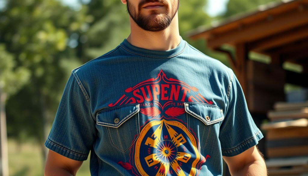 Biodegradable Denim: Eco-Friendly Western T-Shirts with Lasting&nbsp;Style