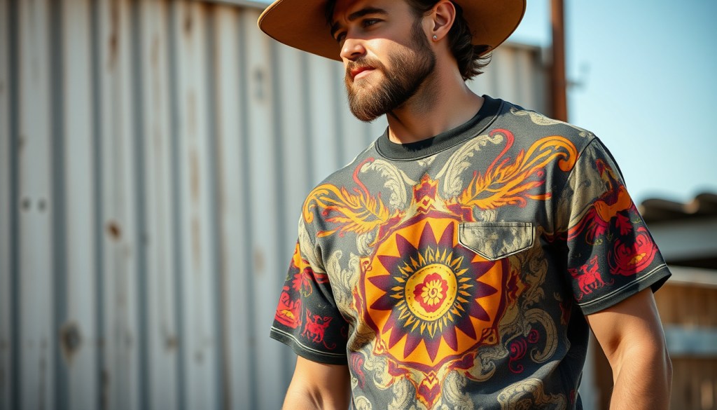Eco-label Western T-Shirts: Authentic Style Meets Sustainable Materials
