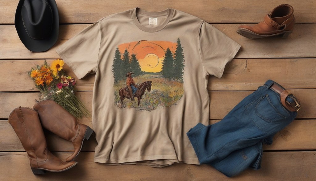 Saddle Up in Style: Discover the Best Eco-Friendly Cowboy Tees for Sustainable Fashion&nbsp;Lovers