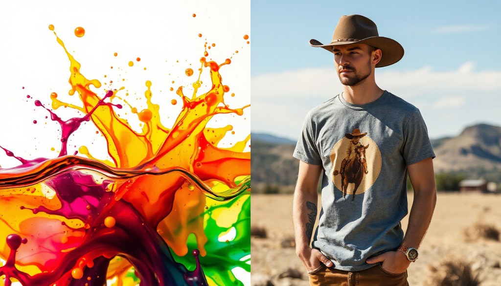 How Water-Based Inks Create Vibrant