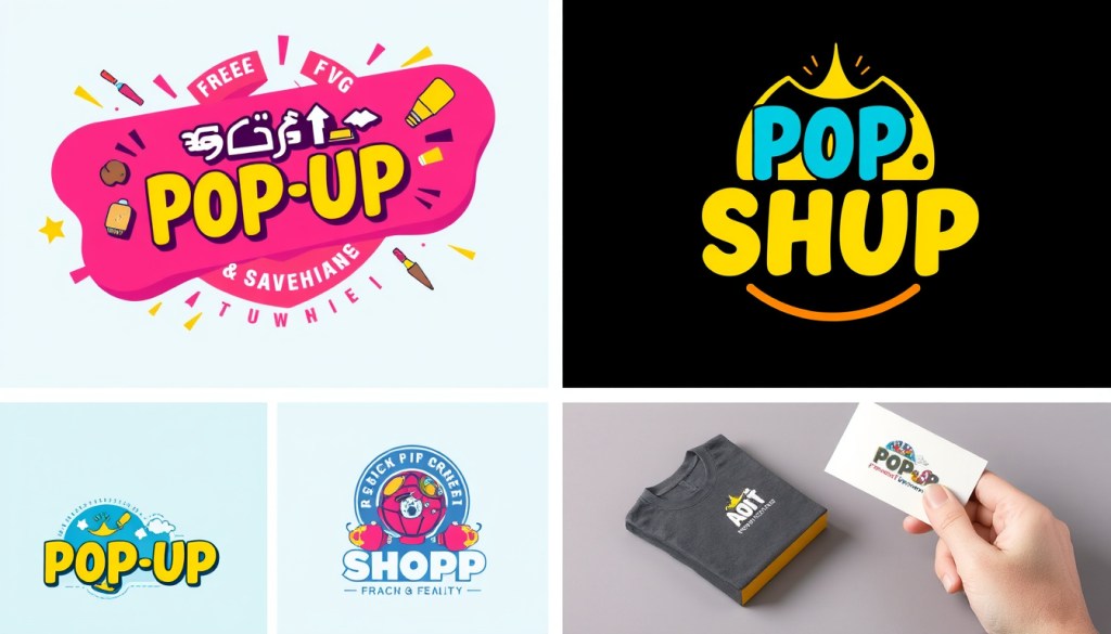 Logos for Pop-Up Shops and&nbsp;Events