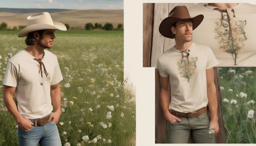 Embrace Style and Sustainability with Organic Cotton Cowboy&nbsp;T-Shirts