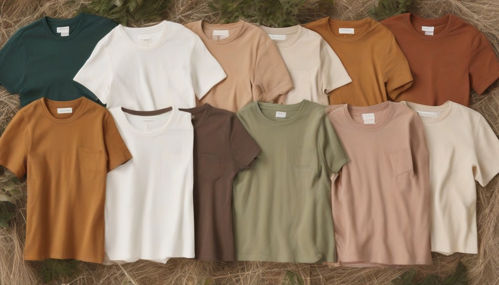Uncover the Benefits of Organic Cotton Plain Tees: Style Meets&nbsp;Sustainability
