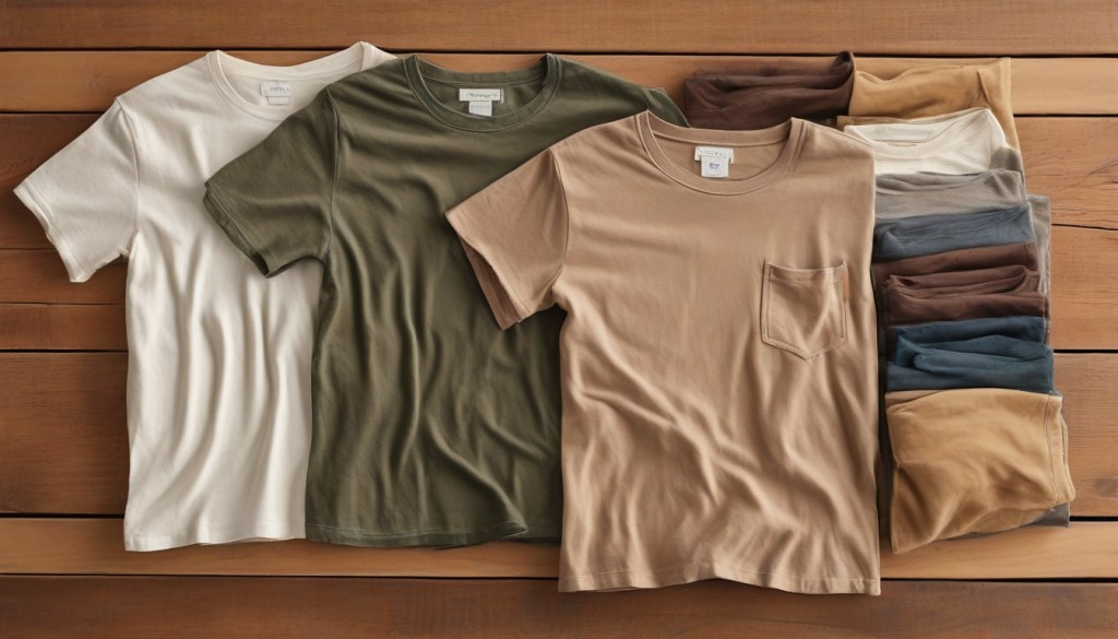 Discover the Comfort and Style of Organic Cotton Pocket Tees for Every&nbsp;Occasion