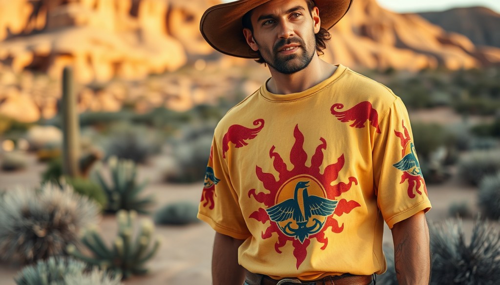 Postconsumer Western T-Shirts: Eco-Friendly Style with Lasting Vibrant&nbsp;Designs