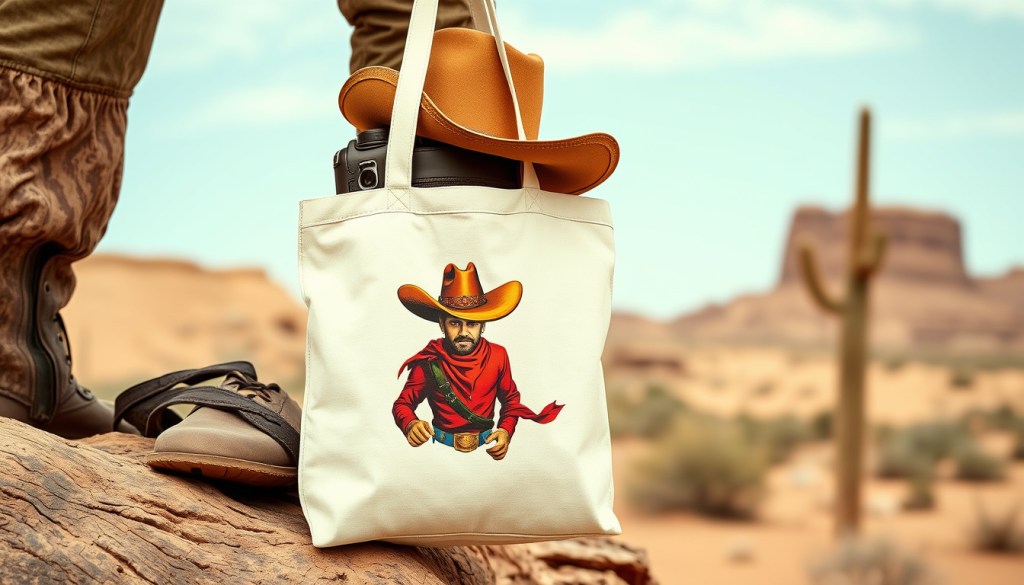 Regenerative Agriculture-Inspired Organic Cotton Cowboy Totes for Sustainable Western&nbsp;Style