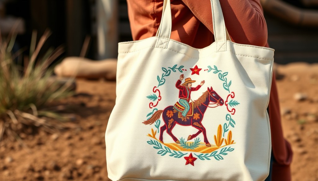 Regenerative Cotton Cowboy Totes: Stylish Sustainability for Western&nbsp;Fashion