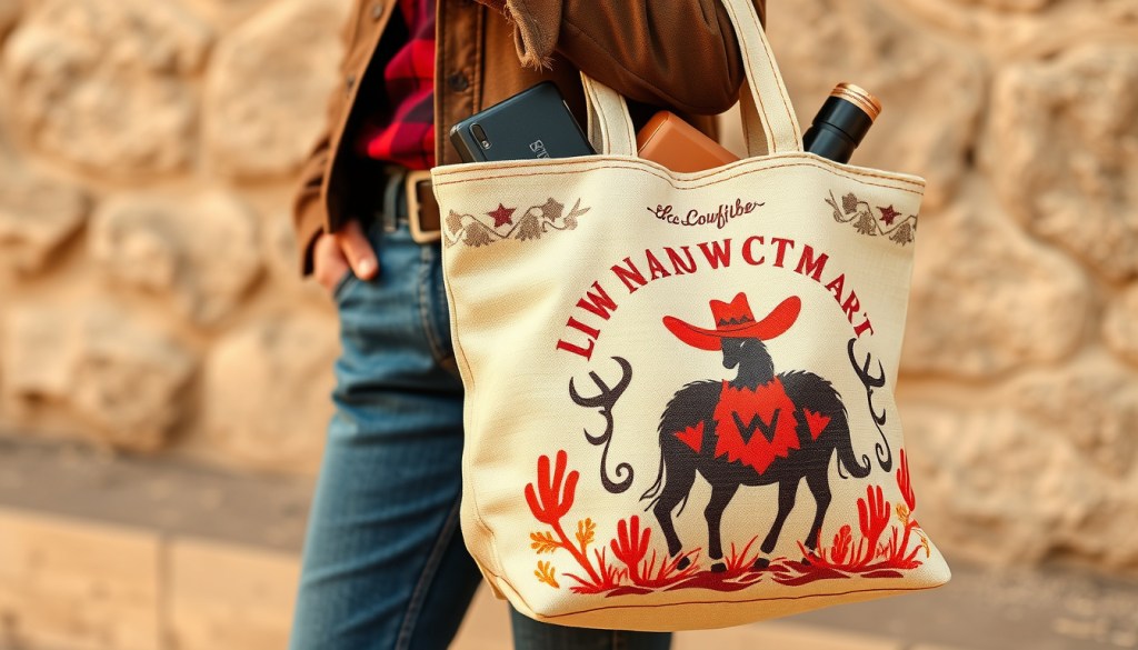 Strawfiber Cowboy Totes: Sustainable Western Style Meets Practical&nbsp;Elegance