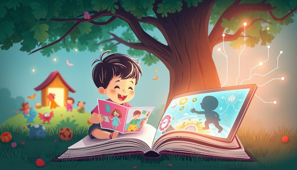 AI-Generated Children’s Stories vs Traditional Picture Books: Choosing the Best for Your Child’s&nbsp;Imagination
