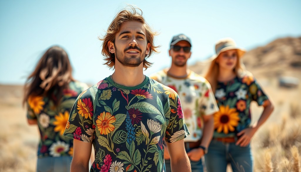 Bio-based Western T-Shirts: Eco-Friendly Style with Lasting Vibrant Designs