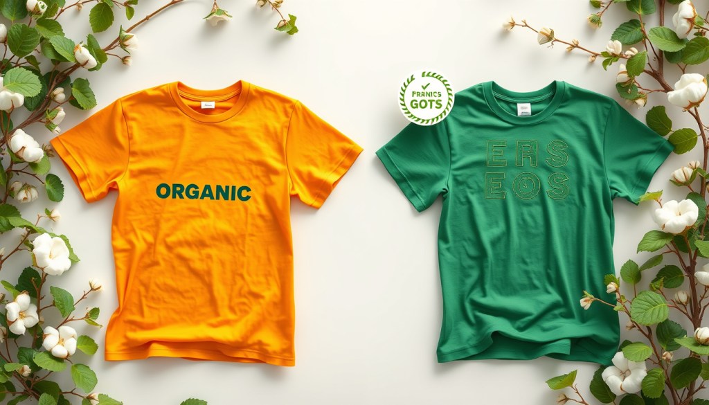 Biodegradable Textiles: Eco-Friendly Organic Cotton Print-on-Demand with GOTS Certification and Water-Based Printing Techniques