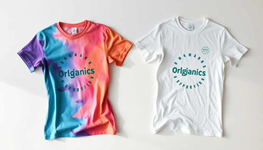 Biopolymer Fashion: Eco-Friendly Organic Cotton Print-on-Demand with GOTS Certification and Water-Based Printing Techniques