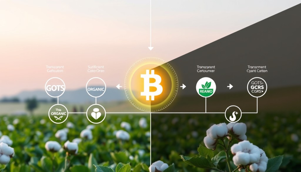 Blockchain tracking for transparent, ethical, and GOTS-certified organic cotton supply&nbsp;chains