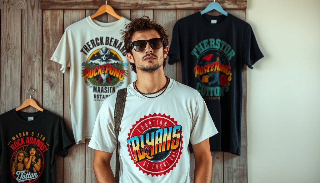 Classic Band Tees: Vintage Style Meets Sustainable Fashion&nbsp;Trends