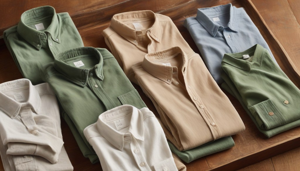 Discover the Comfort and Style of Enzyme-Washed Cotton&nbsp;Shirts
