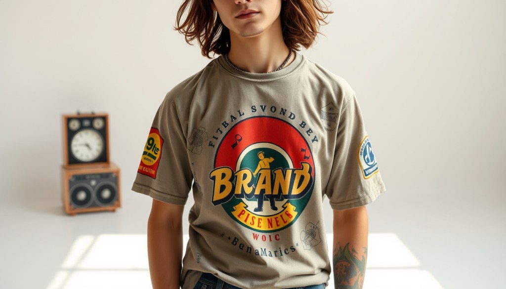 Faded Patches Retro Tees: Vintage-Inspired and Eco-Friendly Fashion