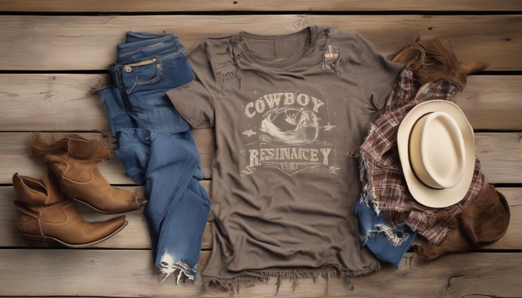 Elevate Your Style with Frayed Hem Western T-Shirts: The Perfect Blend of Casual and Chic