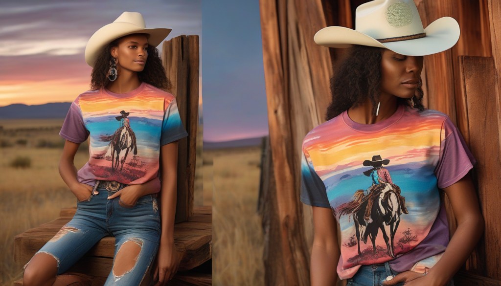 Ride in Style: The Ultimate Guide to Longline Cowboy&nbsp;T-Shirts