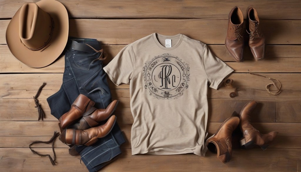 Discover the Trend: Stylish Monogram Cowboy T-Shirts for Every Western Enthusiast