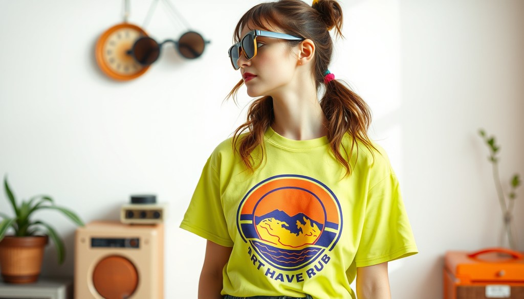 Nostalgic Retro Throwback Tees: Sustainable Vintage-Inspired Fashion&nbsp;Trends