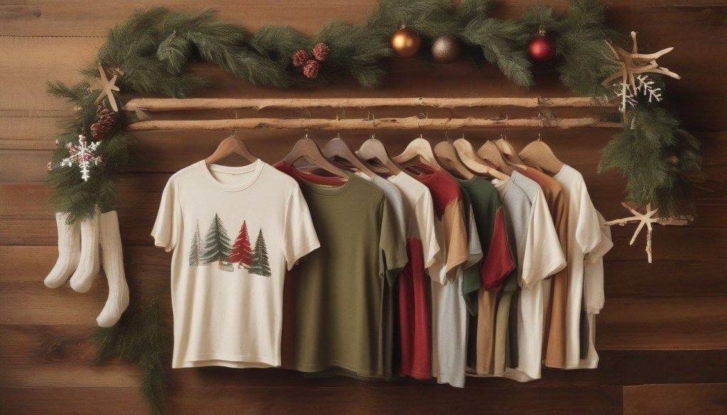 Festive and Sustainable: Discover the Best Organic Cotton Christmas Tees for Eco-Friendly Holiday&nbsp;Cheer