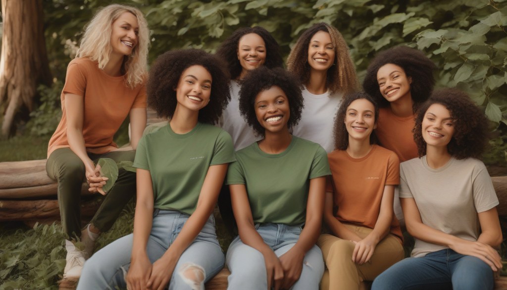 Embrace Comfort and Style with Organic Cotton Community Tees