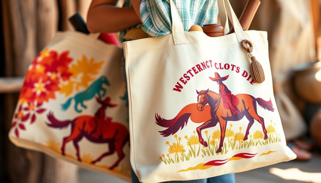 Organic Dyes Elevate Western Style in Sustainable Cowboy&nbsp;Totes