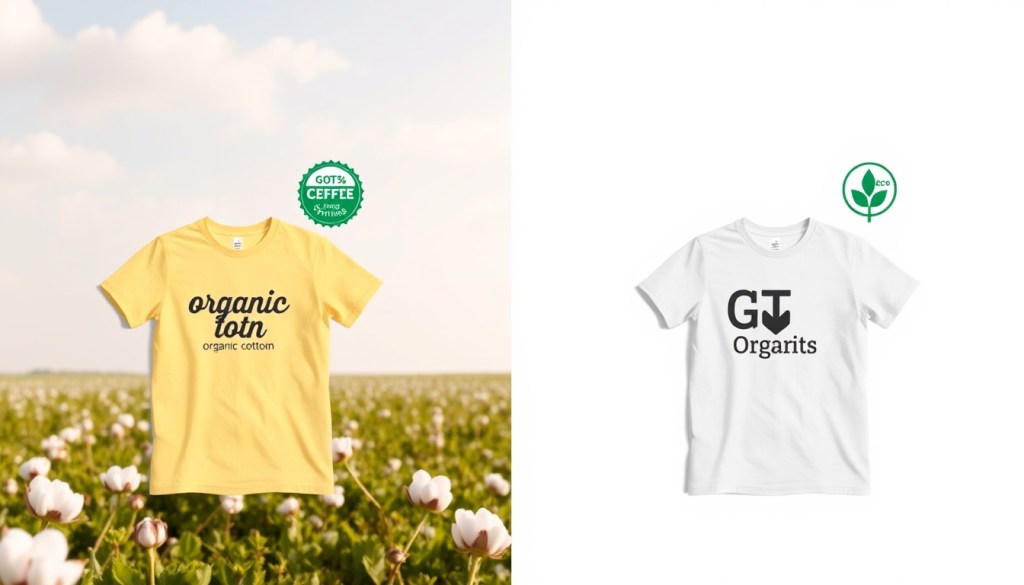 Organic Fibers: GOTS Certified Organic Cotton Print-on-Demand with Water-Based Printing Techniques