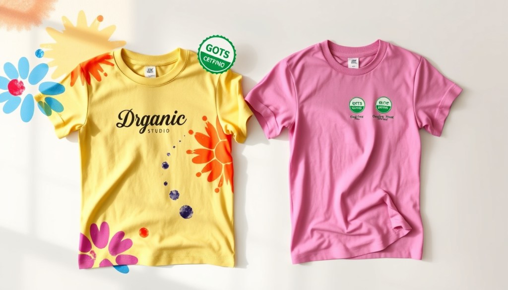 Regeneration with Organic Cotton Print-on-Demand Using GOTS Certified Water-Based Printing Techniques