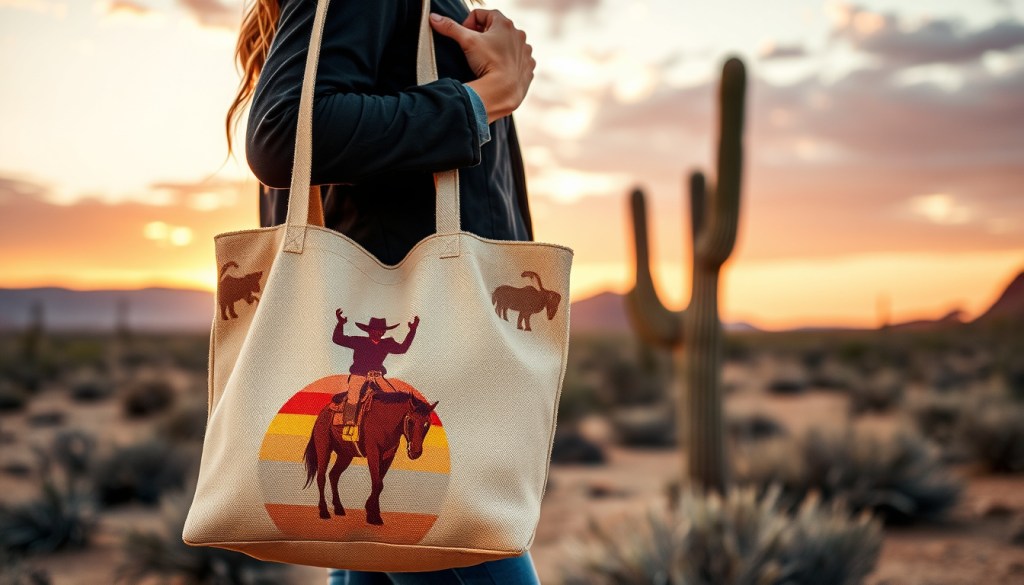 Organic Jute Cowboy Totes: The Perfect Blend of Sustainability and Western&nbsp;Style