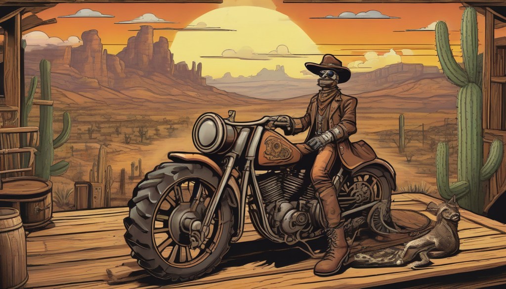 Unleash Your Wild West Style with Unique Steampunk Cowboy&nbsp;T-Shirts