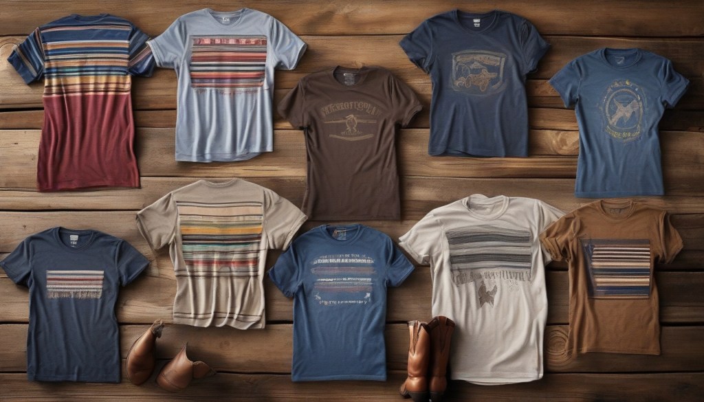 Top 10 Striped Cowboy Tees to Elevate Your Western&nbsp;Style