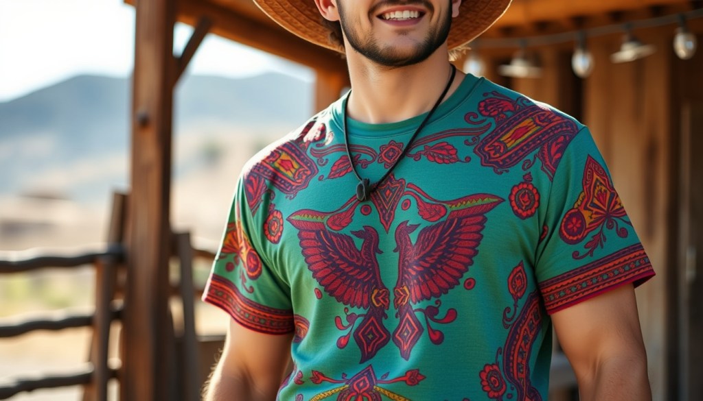 Sustainable Fiber Western T-Shirts: Authentic Style with Eco-Friendly&nbsp;Materials