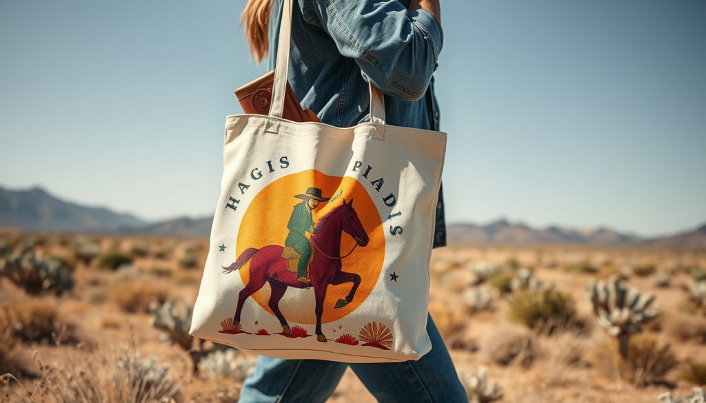 Sustainable Western Wear: Organic Cotton Cowboy Totes for Eco-Friendly&nbsp;Style