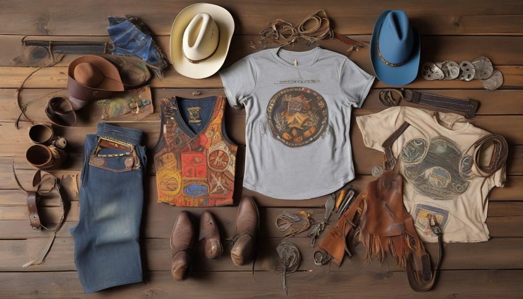 Revamp Your Wardrobe: The Ultimate Guide to Upcycled Cowboy&nbsp;T-Shirts