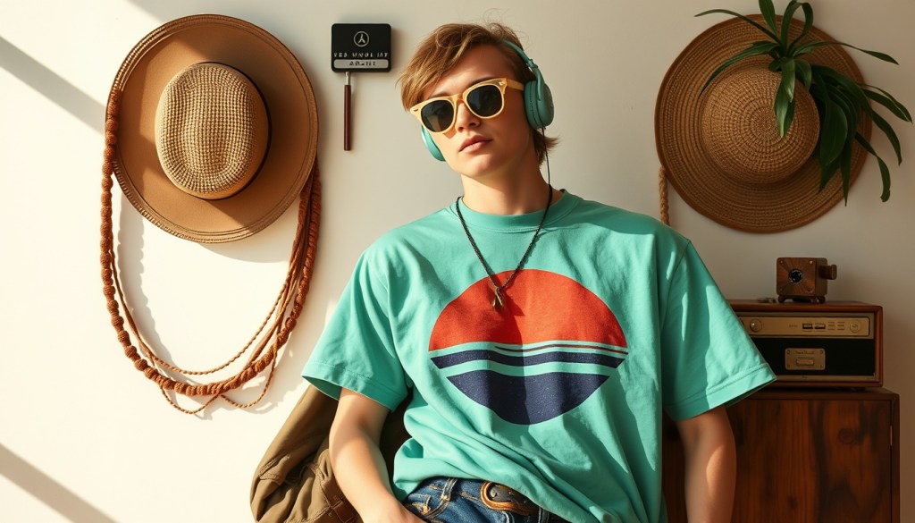 Vintage Accessories: Eco-Friendly Retro Throwback Tees for Sustainable&nbsp;Style