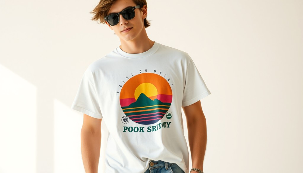 Vintage Overlays: Eco-Friendly Retro Throwback Tees for Sustainable&nbsp;Style