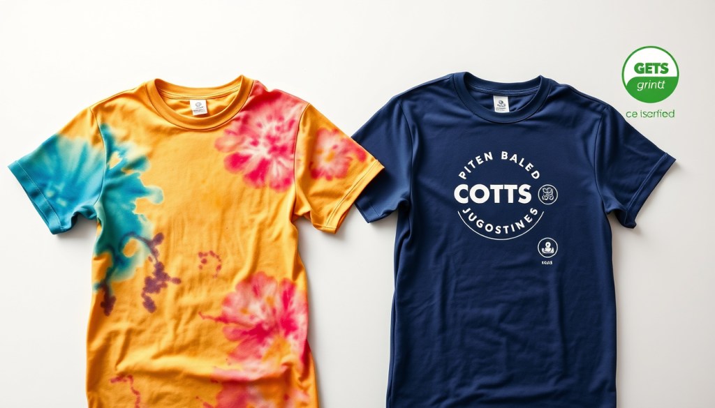 Water-based Dyes in Organic Cotton Print-On-Demand with GOTS Certification