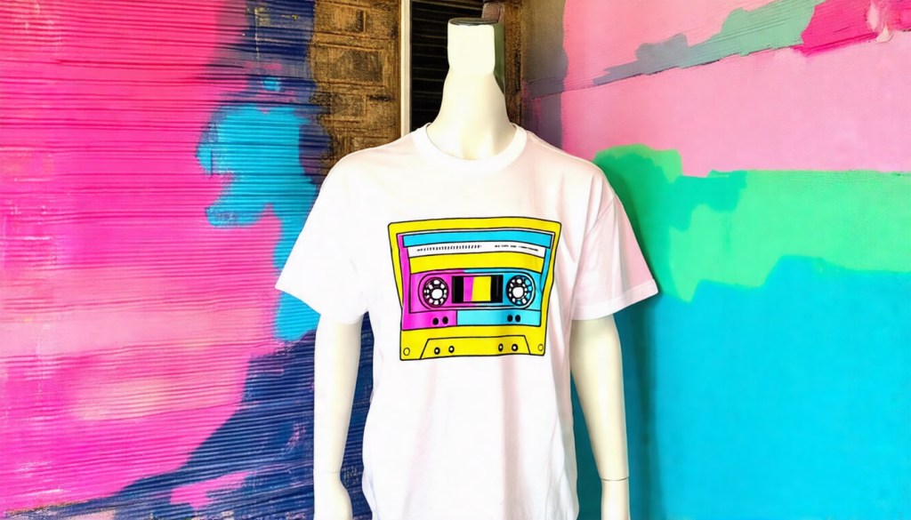 90s Bold Print&nbsp;Shirt