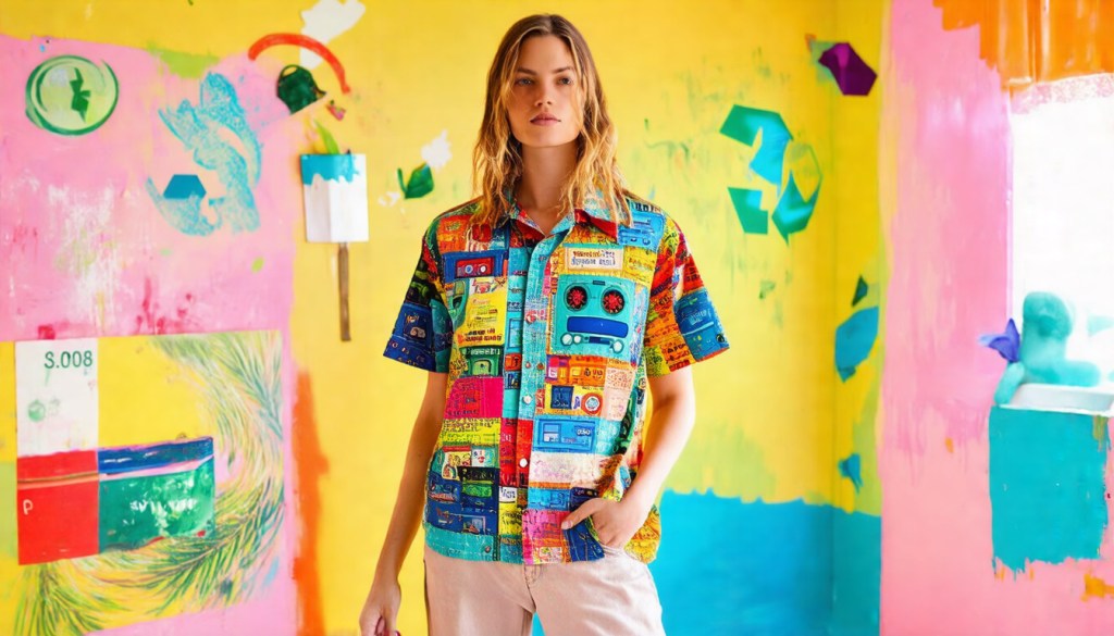 90s Zero-Waste Shirt