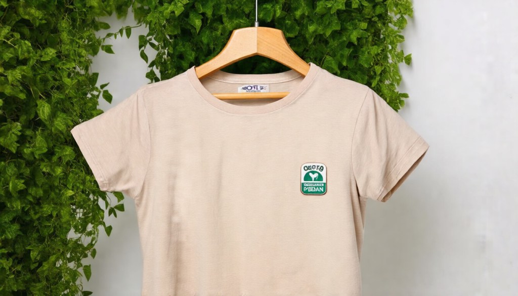 Beige Bio Organic Cotton&nbsp;T-Shirt