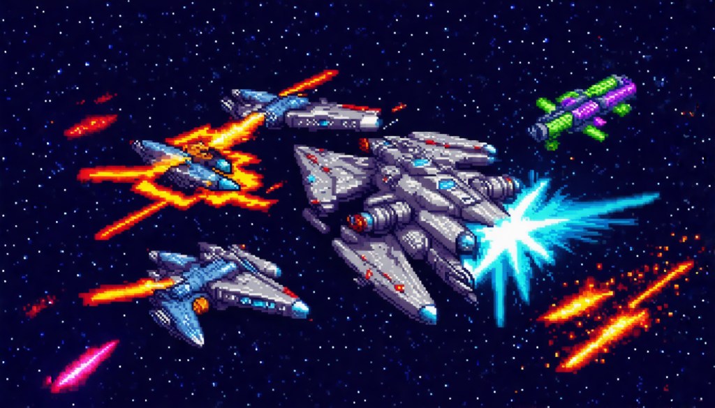 Best Weapons in Retro Space&nbsp;Shooter