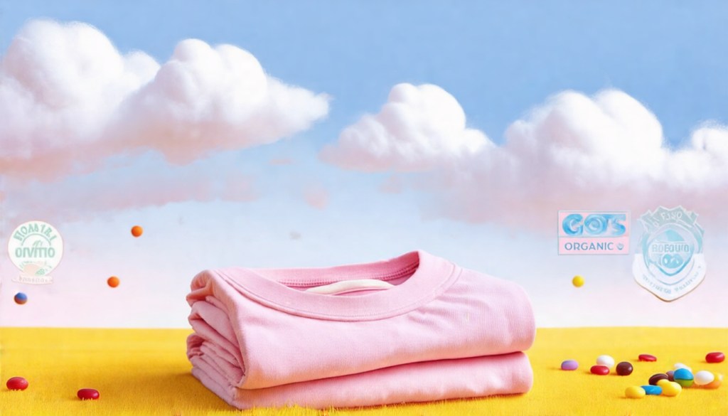 Candy Clouds Organic Cotton&nbsp;T-Shirt