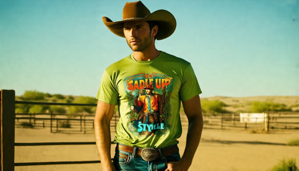 Cowboy Renaissance Classic Graphic Tee – Organic&nbsp;Cotton